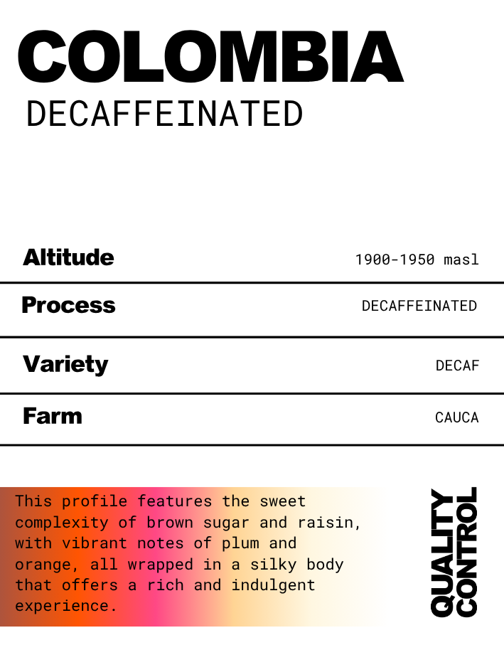Colombia Decaf