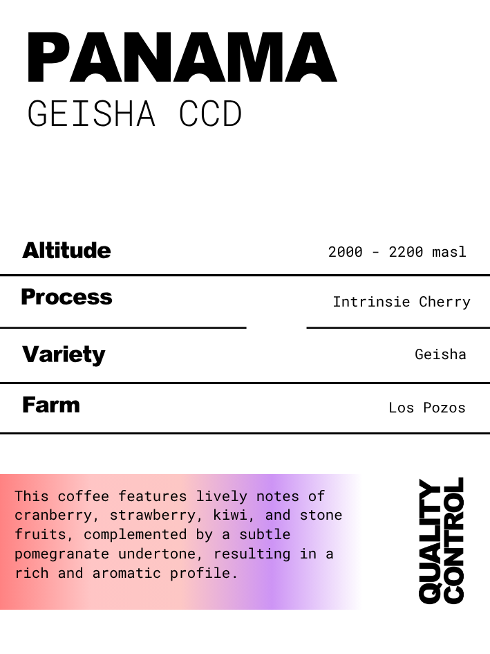 PANAMA GEISHA CCD