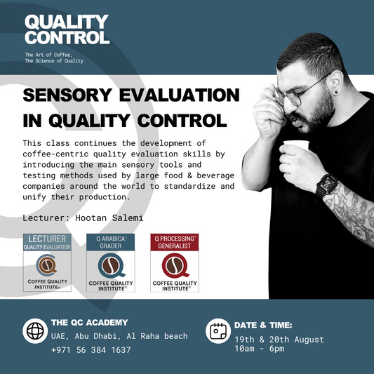 SENSORY EVALUATION IN QUALITY CONTROL